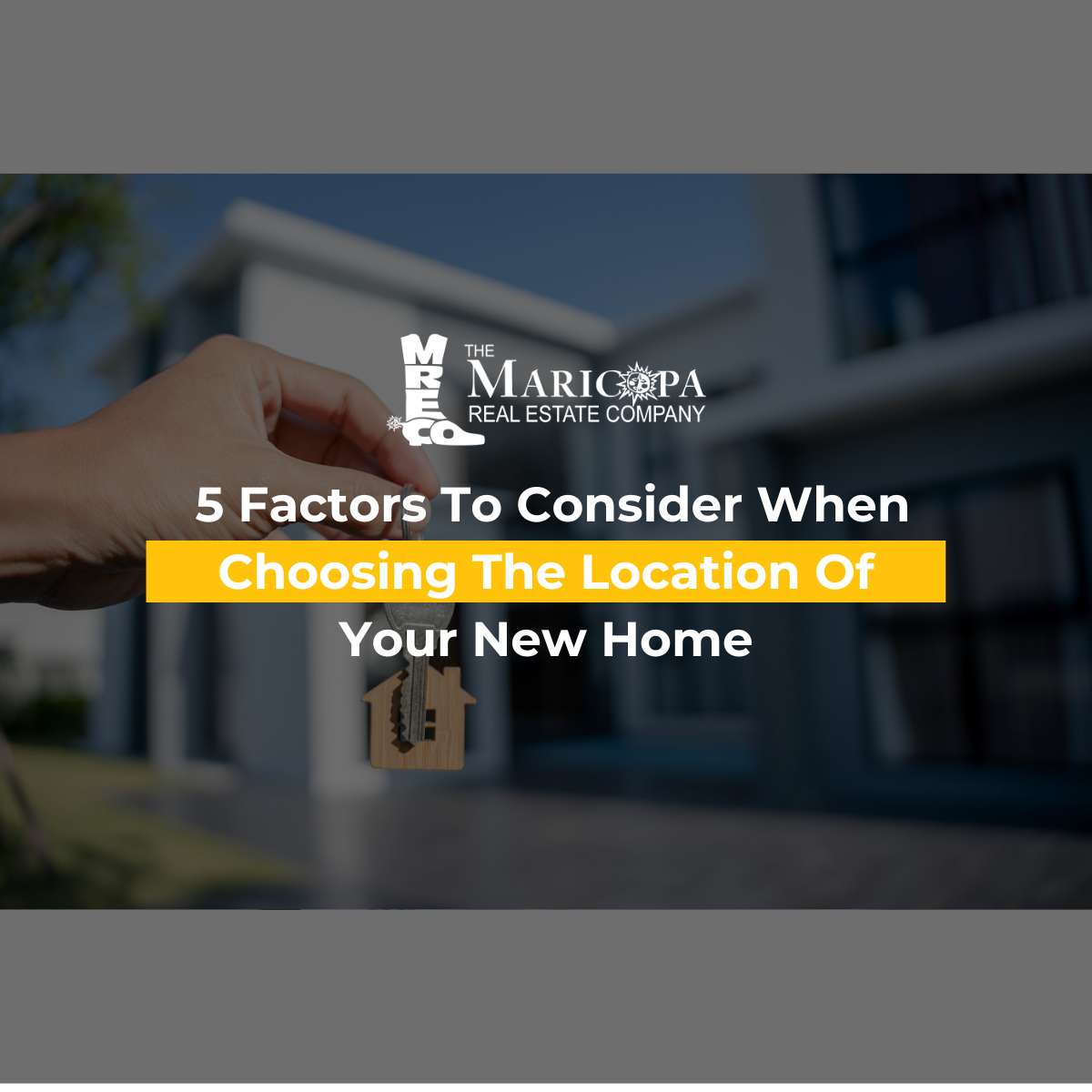 5 Factors To Consider When Choosing The Location Of Your New Home