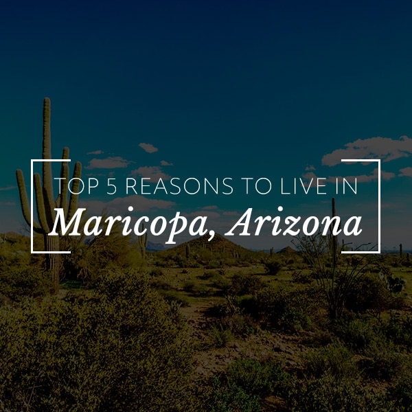 Top 5 Reasons to Live in Maricopa, Arizona