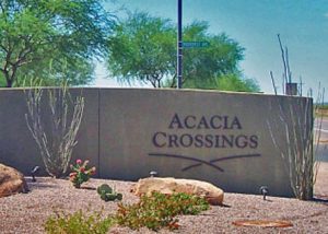 Acacia Crossings Subdivision in Maricopa
