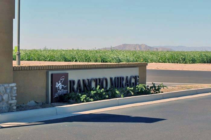 Rancho Mirage Subdivision in Maricopa